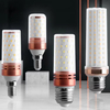 5W LED E14 bombilla tricolor temperatura maíz bombilla 12W 16W 18W bombilla de araña para luz de pared interior