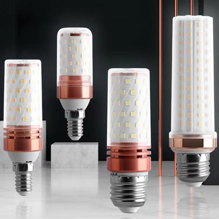 5W LED E14 bombilla tricolor temperatura maíz bombilla 12W 16W 18W bombilla de araña para luz de pared interior