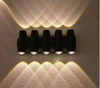 Lámpara de pared de 220v y 110v para jardín exterior, luz de pared de arriba y abajo, resistente al agua, IP65, decoración del hogar, iluminación, lámpara de porche para el hogar
