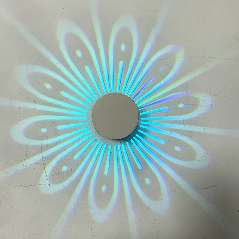 Lámpara nórdica de pavo real, luz Led de pared de pavo real dorado, candelabros nórdicos RGB, iluminación para decoración de habitación, decoración brillante, pájaro Animal 360