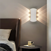 Moderno minimalista al aire libre Interior Hotel Pasillo Pasillo Puerta Patio Escalera Porche LED Lámpara de pared de luna impermeable