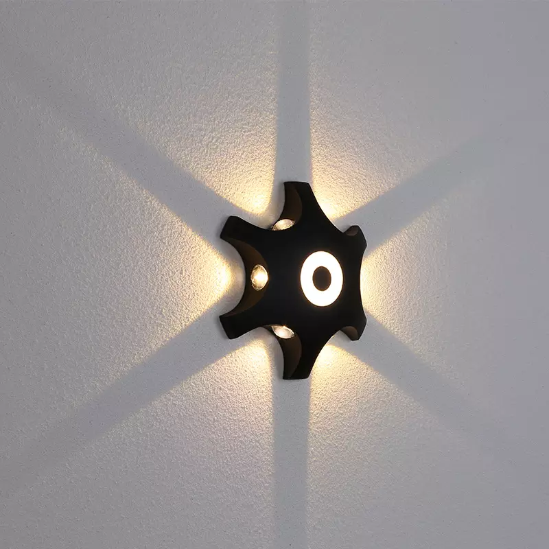 Lámpara de pared LED Exterior Interior Impermeable IP65 Aplique de pared Dormitorio Decoración Iluminación