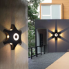 Lámpara de pared LED Exterior Interior Impermeable IP65 Aplique de pared Dormitorio Decoración Iluminación