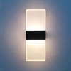 Apliques de pared LED AC85-265V Luces cuadradas para interiores Lámpara de montaje en pared para sala de estar Dormitorio Hotel Restaurante Iluminación