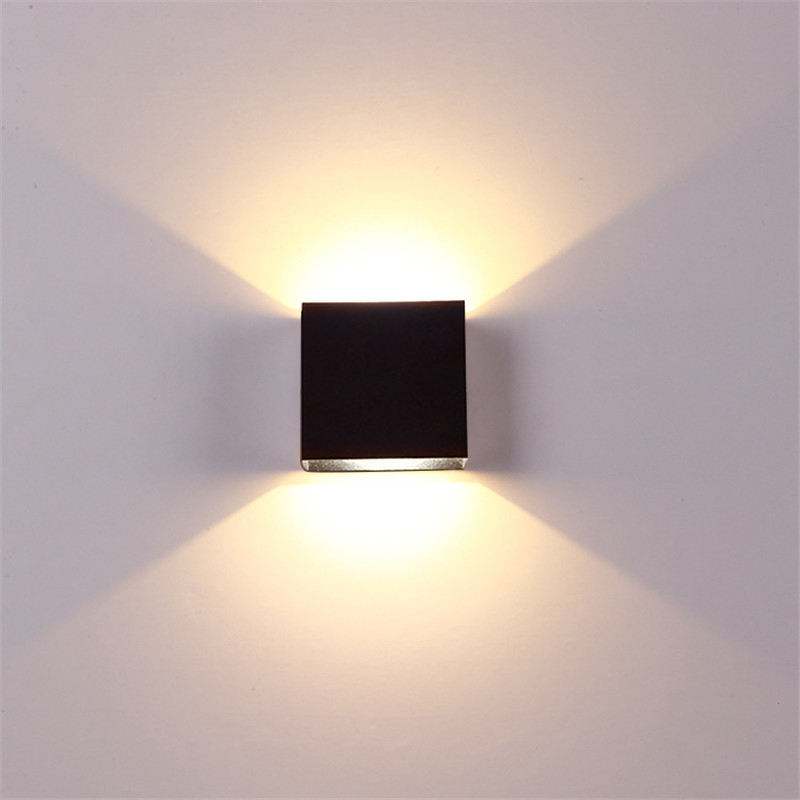 6W COB Luz de pared LED Ahorro de energía Habitación de hotel Pasillo Vestíbulo Loft Escalera Aplique de pared Powernightlight Lámpara de pared LED