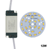 7W SMD5730 Chip de diodo emisor de luz + fuente de alimentación del controlador de carcasa de plástico LED para luz de techo LED