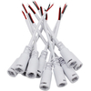 Enchufe de cabeza macho y hembra de CC, conector de alimentación de CC, hebilla de bloqueo del adaptador, línea de conector de cableado de fuente de alimentación