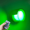 Lámpara Led de pared Art Deco acrílica a prueba de agua, iluminación para exteriores, candelabro de pared, luces Led RGB para pared con Control remoto, lámpara de pared