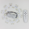 Candelabro de techo inteligente de 2,4G LED 5730 SMD Chip superficie de fuente de luz de repuesto con Control remoto para sala de estar cocina