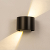 Hagood New Semicircle Lámpara de pared impermeable 6W 12W Led Aplique de pared Iluminación exterior Impermeable IP65 Ángulo de iluminación ajustable Apliques para exteriores
