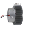 Luz de pared RGB, girasol redondo, 3W, aluminio, 85-265V, para interiores, hogar, Bar, sala de estar, pasillo, Hotel, luz de pared colorida