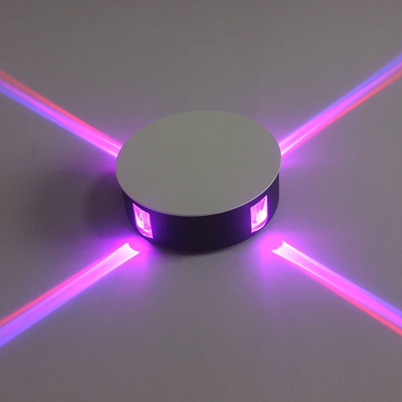 Lámpara de pared LED para hotel 12W RGB con controlador Cross Star Mejor precio Nueva luz interior decorativa Wandlampe