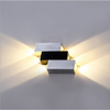 Lámpara de pared LED Arriba y abajo Escalera Aplique de pared Suministro de fábrica 6W Luces de pared interiores de aluminio Fabricación ILUMINACIÓN decorativa