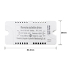 Controlador de plástico de seguridad WIFI de 2,4G, 15-24W, conexión Bluetooth, transformador de potencia de iluminación, AC100-240VLED, accesorio de iluminación de techo