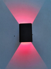 Moden impermeable LED porche Sconce luces de pared al aire libre Wandlamp lámpara de material de aluminio