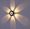 Aplique de pared LED moderno, iluminación hacia arriba y hacia abajo, lámpara de aplique redonda, montaje de accesorio para interiores y exteriores, habitación de casa, dormitorio, decoración de iluminación de Hotel