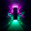Aluminio 2W/6W mariposa arriba y abajo led luz de pared interior decoración del hogar sala de estar iluminación de pared interior