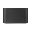 Nueva lámpara de aluminio LED moderna, lámpara de noche, lámpara de pared, lámpara de espejo de baño para habitación, carcasa blanca y negra de onda larga