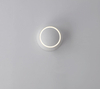 Nuevo aplique de pared luz de noche ajustable blanco negro lámpara de pared 360 grados