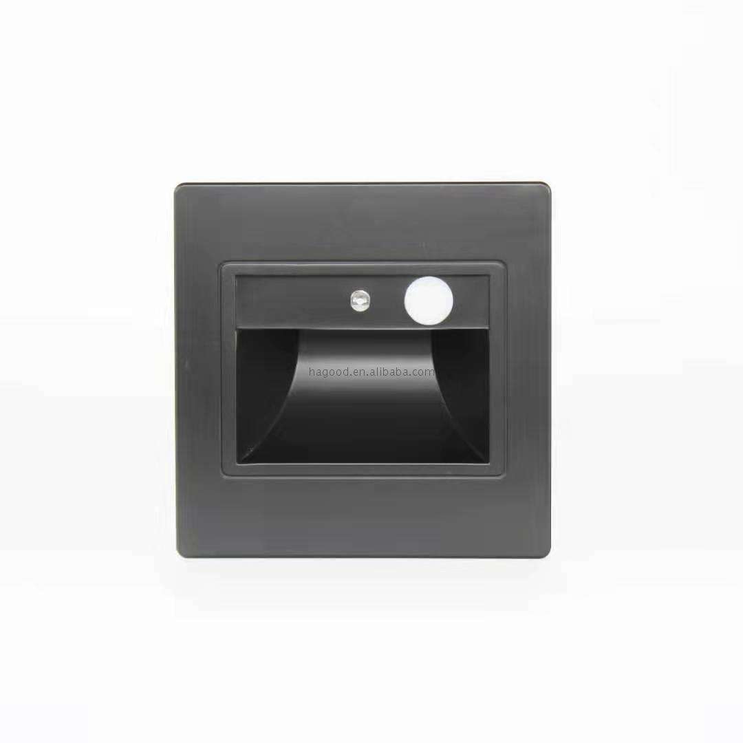 Gran oferta, Detector PIR de luz nocturna + lámpara de pie con Sensor, luz LED para escaleras, para Hotel, hogar, escaleras, uso de lámparas a bajo precio