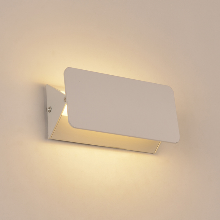 Venta directa de fábrica, lámpara de pared led para interiores, lámpara de pared cuadrada para hotel, iluminación, lámparas de noche modernas, lámparas de lectura, cabecera