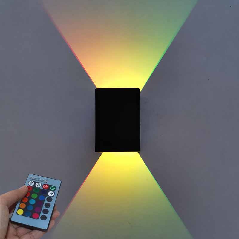 Ahorro de energía 5W foco colorido luz LED de alto brillo blanco cálido/blanco frío/RGB luz de soporte de pared alternativa