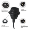 Cable de alimentación de 1,8 M, portalámparas colgante E27, enchufe europeo, interruptor 303, 250V, 4A, para lámpara colgante, enchufe de bombilla LED, apto para el hogar