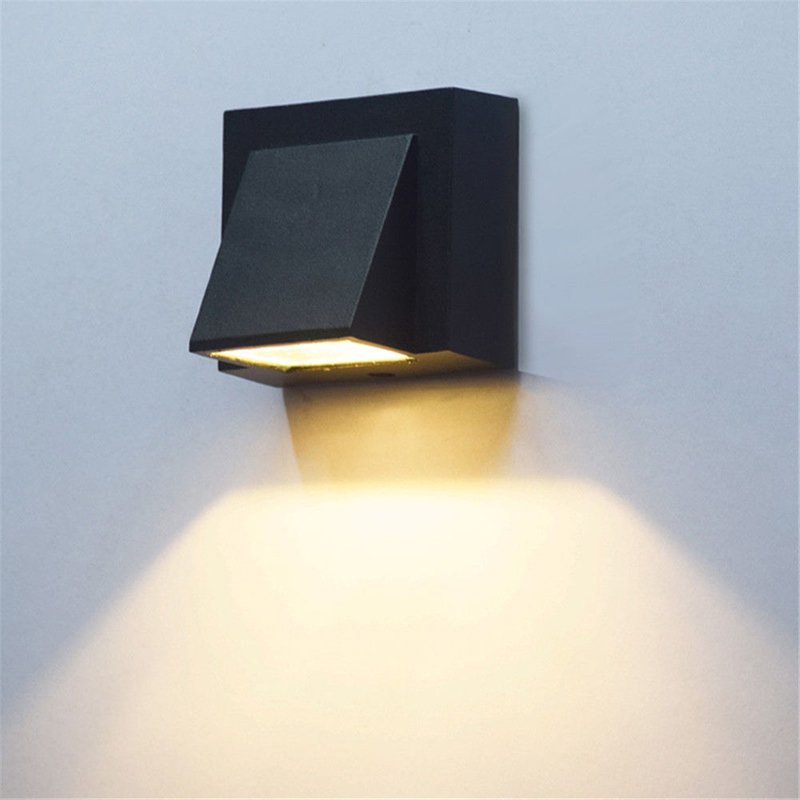 Iluminación exterior Lámpara de pared impermeable Aluminio moderno Arriba Abajo Luz de pared Led Exterior Jardín Patio Luz de porche